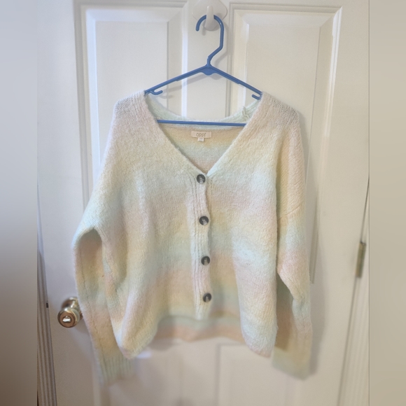 "Oddi" Pastel Rainbow Sweater - Size S/M - Picture 5 of 9